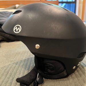 Outdoor Master Black Ski Helmet
